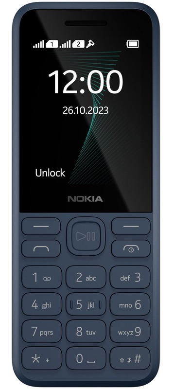 Nokia 130 Dual Sim 2023 (Dark Blue) фото