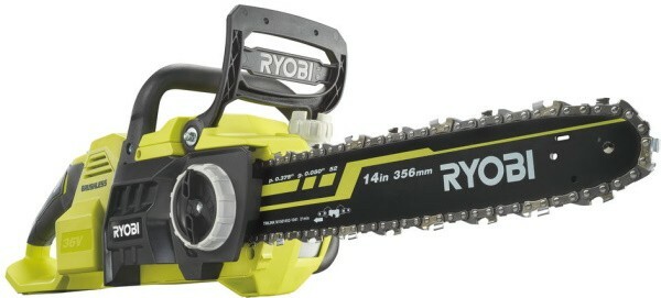 Пила ланцюгова акумуляторна Ryobi RY36CSX35A-0 36Вт Oregon 35см (без АКБ та ЗП) 5133004595 фото