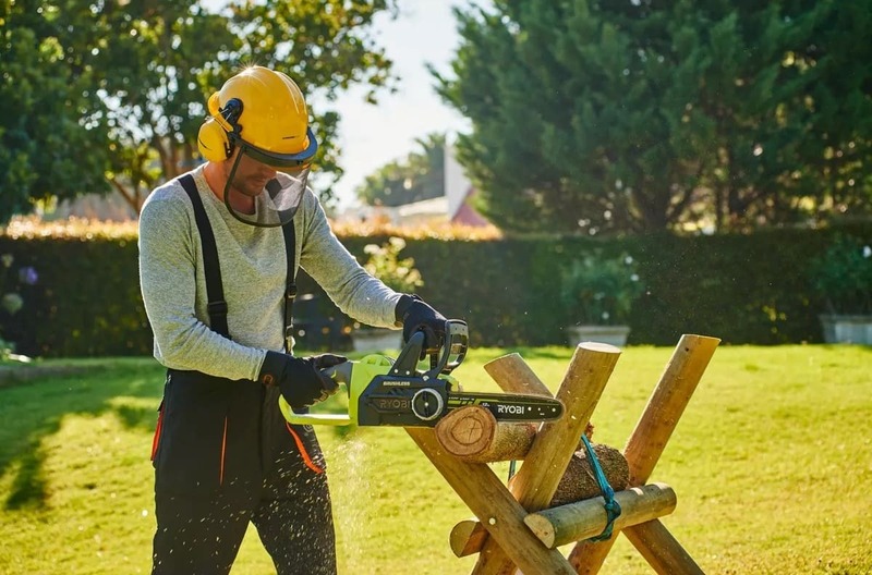 Пила ланцюгова акумуляторна Ryobi ONE+ RCS1830-140B 18В 30см АКБ 4.0Аг+ЗП (5133005547) - фото - №5