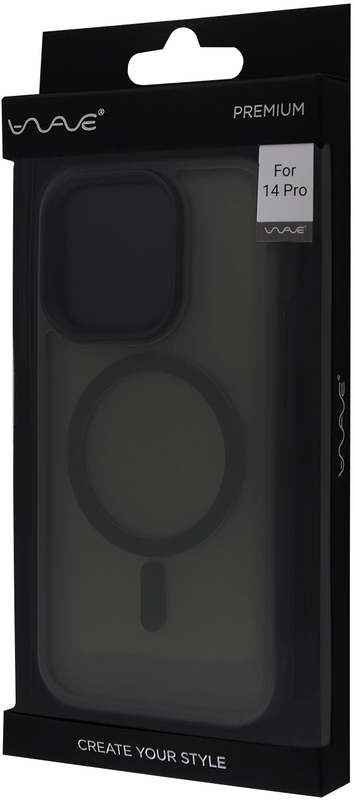 Чохол для iPhone 14 Prо WAVE Matte Insane Case with MagSafe (green) - фото - №3