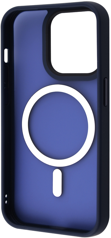 Чохол для iPhone 14 Prо WAVE Matte Insane Case with MagSafe (midnight blue) фото