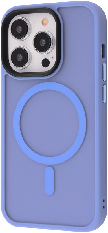 Чохол для iPhone 14 Prо WAVE Matte Insane Case with MagSafe (sierra blue) фото