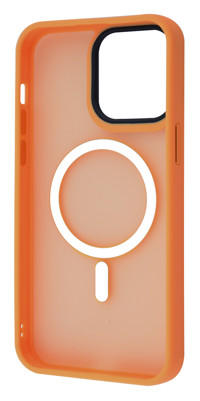 Чохол для iPhone 14 Pro Max WAVE Matte Insane Case with MagSafe (orange) фото
