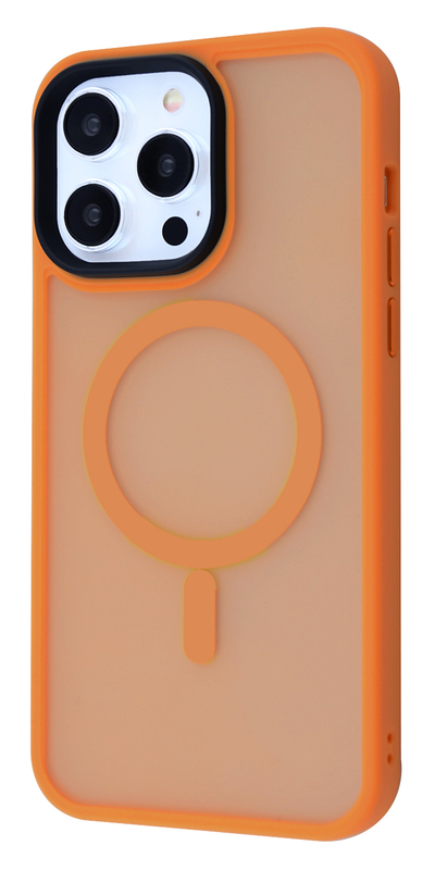 Чохол для iPhone 14 Pro Max WAVE Matte Insane Case with MagSafe (orange) фото