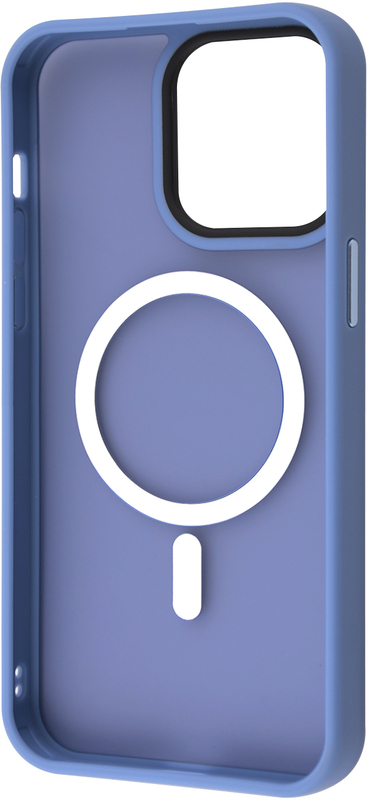 Чохол для iPhone14 Pro Max WAVE Matte Insane Case with MagSafe (sierra blue) - фото - №1