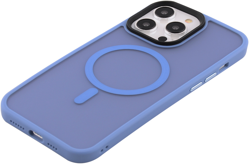 Чохол для iPhone14 Pro Max WAVE Matte Insane Case with MagSafe (sierra blue) - фото - №2