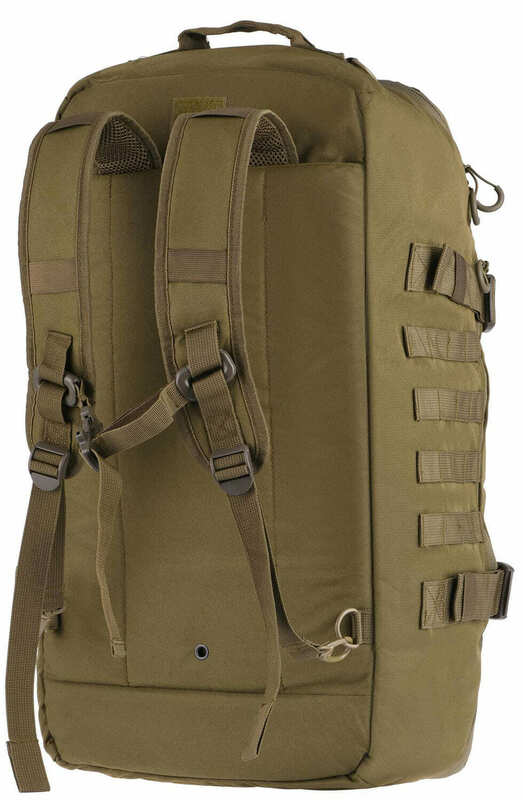 Сумка-баул/рюкзак 2Е Tactical, L, зелена - фото - №3