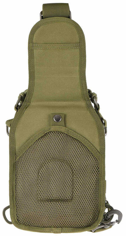 Сумка cлінг 2Е Tactical Laser Cut 2.5л, зелена - фото - №5