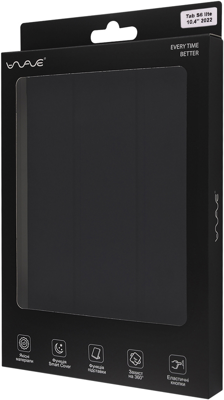 Чохол для Samsung Tab S6 lite 10,4" 2022 (SM-P619) Smart Cover (black) фото