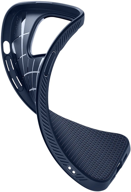 Чохол для iPhone 14 Pro Max Spigen Liquid Air Navy Blue (ACS04814) - фото - №4