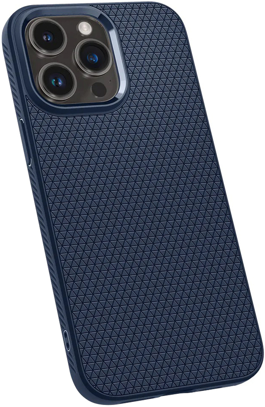 Чохол для iPhone 14 Pro Max Spigen Liquid Air Navy Blue (ACS04814) - фото - №9