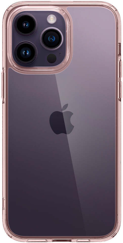 Чохол для iPhone 14 Pro Max Spigen Ultra Hybrid Rose Crystal (ACS04818) - фото - №0