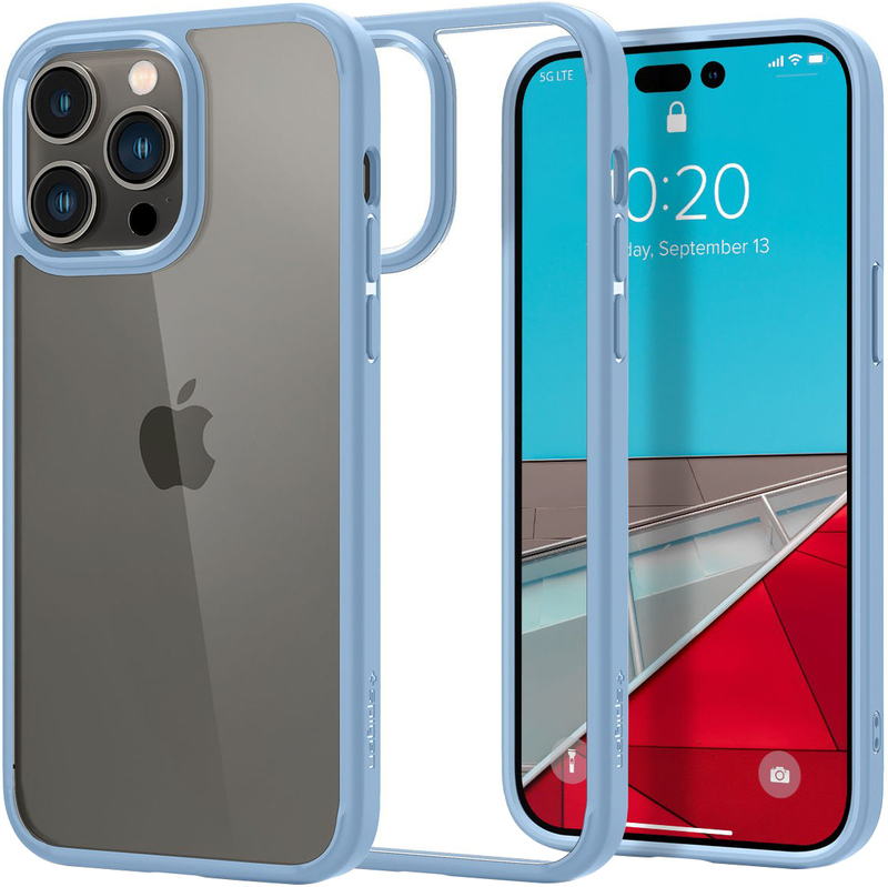 Чохол для iPhone 14 Pro Max Spigen Ultra Hybrid Sierra Blue (ACS04820) - фото - №3