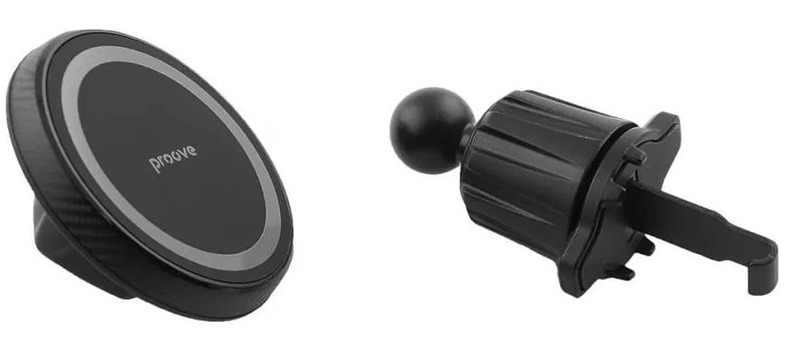 Автотримач Proove Carbon Magnetic Air Outlet Car Mount (Black) фото