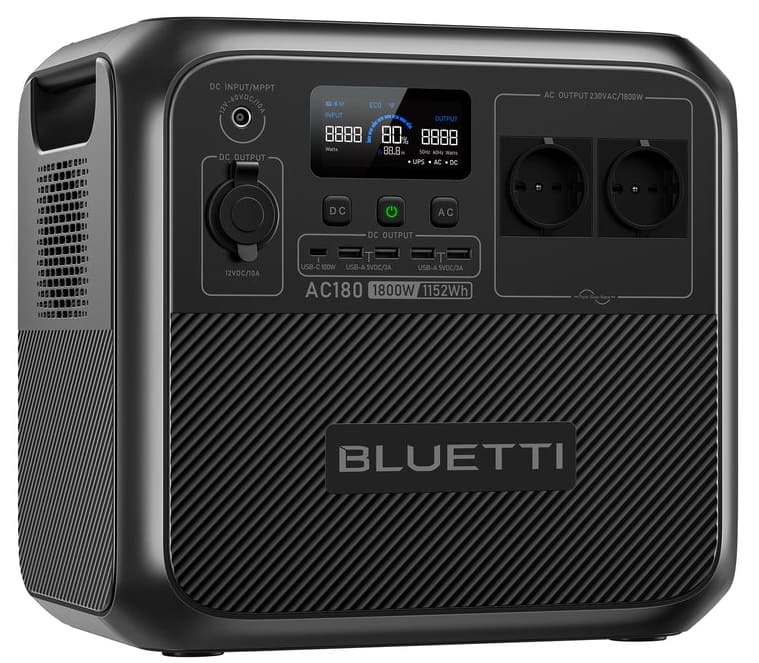 Зарядна станцiя Bluetti AC180 (1152 Вт*г/1800 Вт) фото