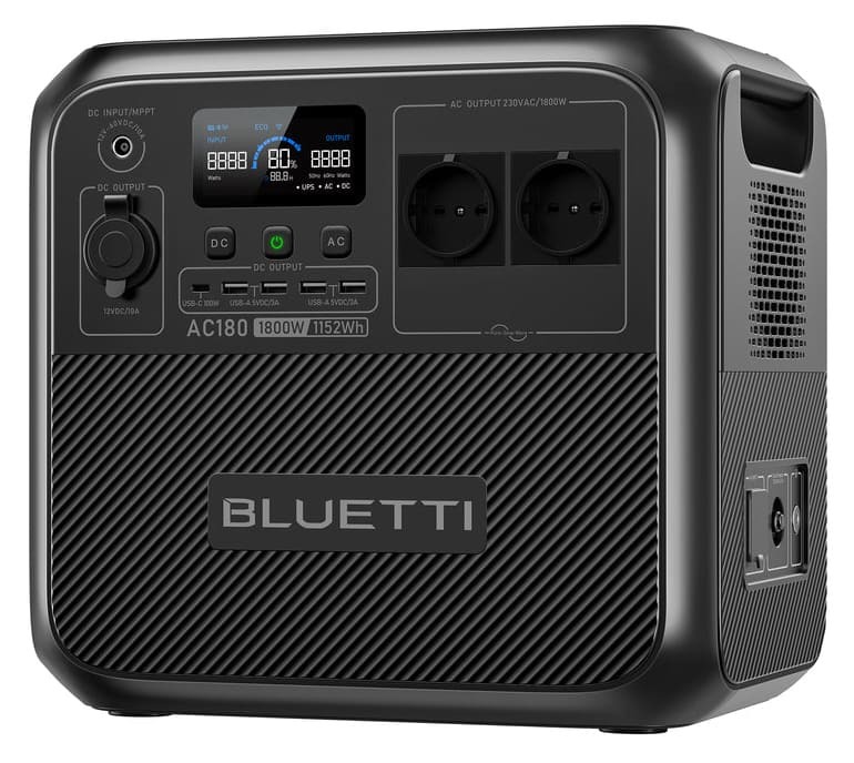 Зарядна станцiя Bluetti AC180 (1152 Вт*г/1800 Вт) фото