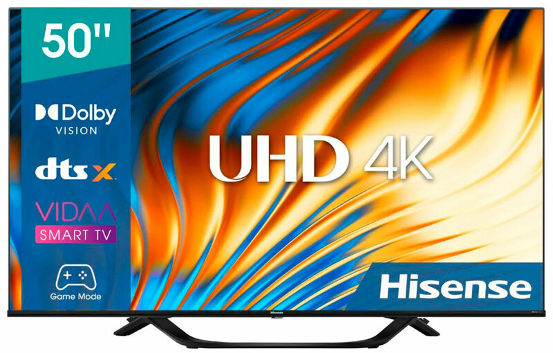 Телевізор Hisense 50" 4K Smart TV (50A63H) фото