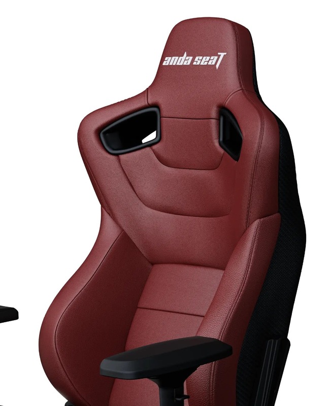 Ігрове крісло Anda Seat Kaiser 2 Size XL (Black/Maroon) AD12XL-02-AB-PV/C-A05 фото