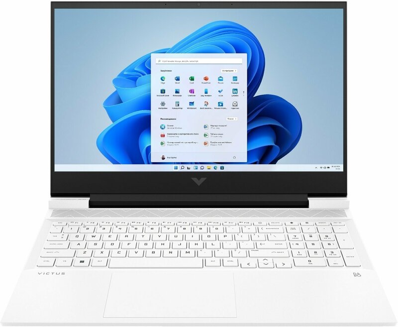 Ноутбук HP Victus 16-d1037ua White (8A7Y6EA) - фото - №0