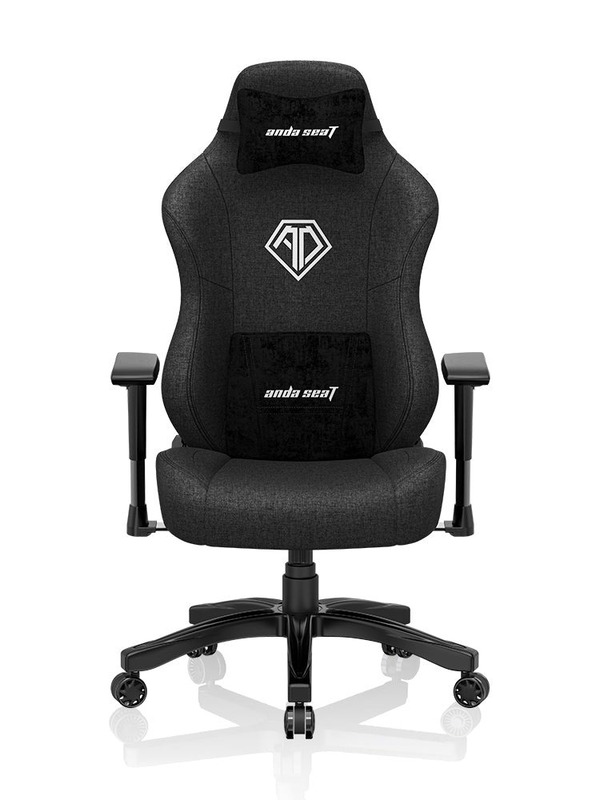 Ігрове крісло Anda Seat Phantom 3 Size L (Black Fabric) AD18Y-06-B-F фото