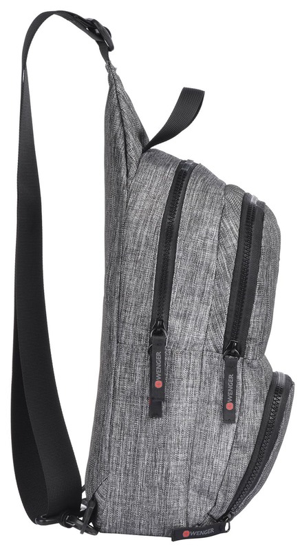 Рюкзак-слінг, Wenger Console Cross Body Bag, сірий - фото - №6