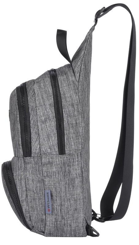 Рюкзак-слінг, Wenger Console Cross Body Bag, сірий - фото - №7
