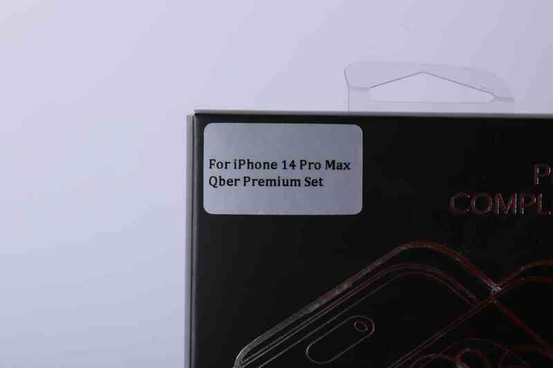 Захисний комплект для iPhone 14 Pro Max Qber Premium Set фото