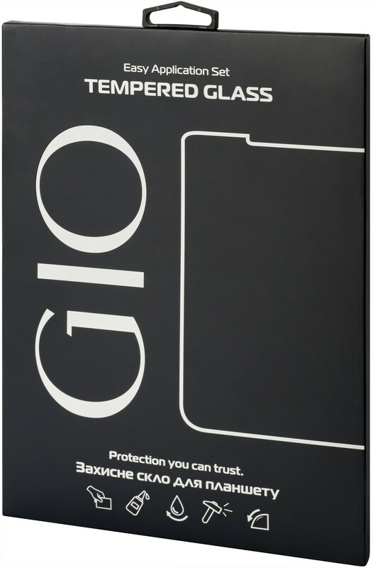 Захисне скло Gio для iPad 9 10.2 0.33mm glass with applicator clear фото