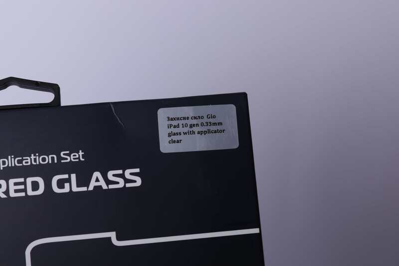 Захисне скло Gio для iPad 10 gen 0.33mm glass with applicator clear фото