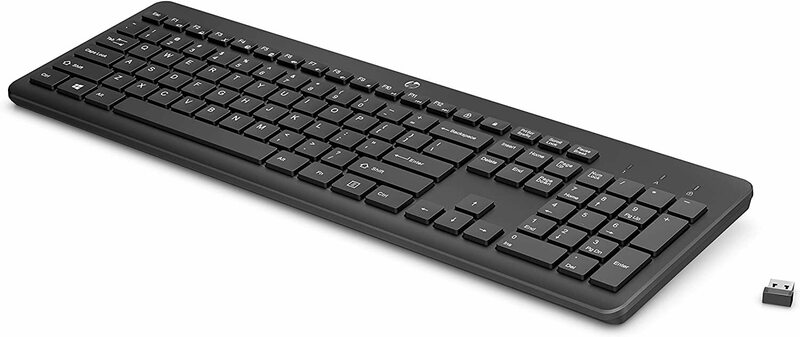 Клавiатура HP 230 бездротова (Black) 3L1E7AA фото