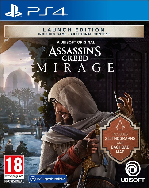 Диск Assassin's Creed Mirage (Blu-ray) для PS4 фото