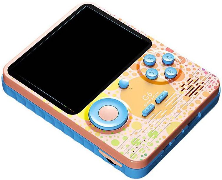 Портативна ігрова консоль G6 3.5 дюйми 6000mAh (Pink) фото