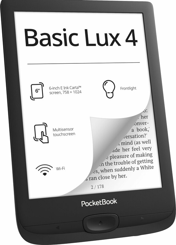 PocketBook 618 Basic Lux 4 Black (PB618-P-CIS) фото