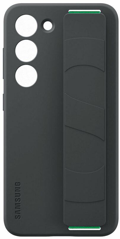 Чохол для Samsung Galaxy S23 Plus Silicone Grip Case Black (EF-GS916TBEGRU) фото