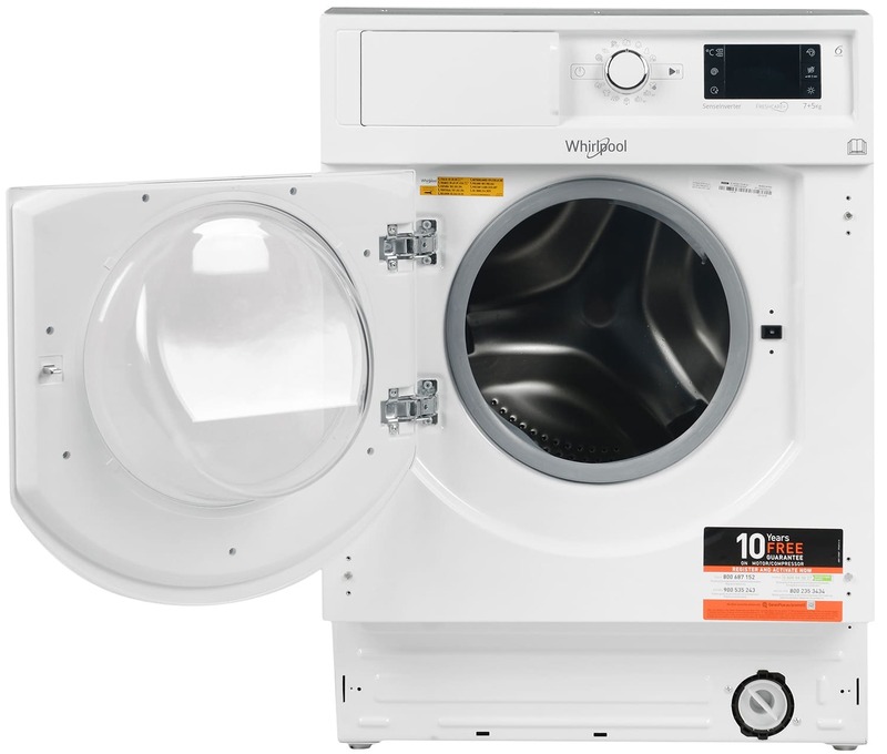 Вбудована пральна-сушильна машина Whirlpool BI WDWG 75148 EU фото