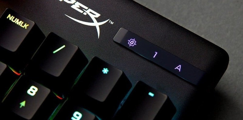 Ігрова клавіатура HyperX Alloy Origins Aqua USB Black фото