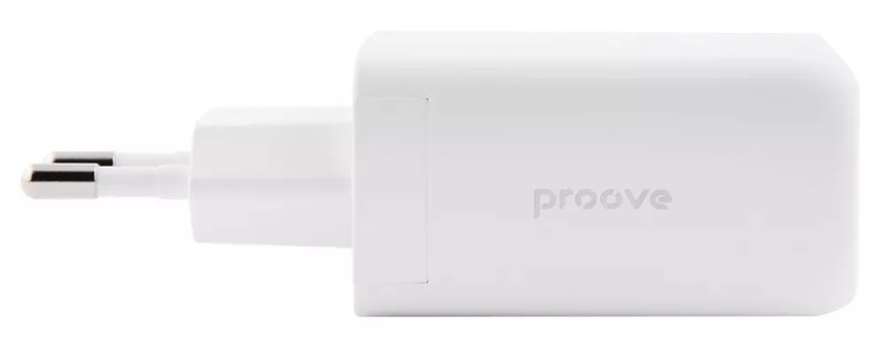 Ун. МЗП Proove Shot GaN 2 Type-C + USB 67W білий фото