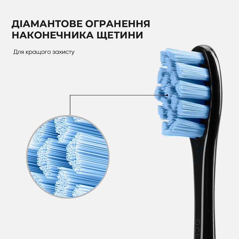 Насадка Oclean P2S6 повсякденна м'яка біла 6 шт - фото - №3