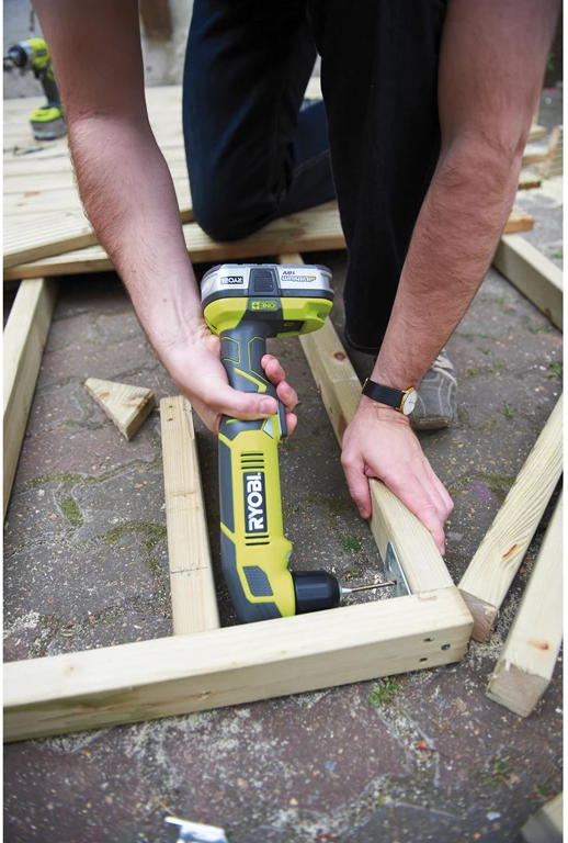 Шуруповерт-дриль акумуляторний Ryobi RAD1801M 18V кутовий без АКБ та ЗП (5133001166) - фото - №2