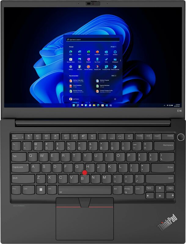 Ноутбук Lenovo ThinkPad E14 Gen 4 Black (21E3006BRA) фото