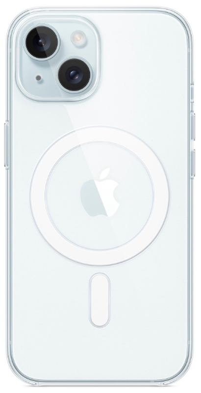 Чохол для iPhone 15 Clear Case with MagSafe (MT203ZM/A) фото