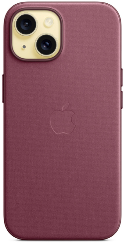 Чохол для iPhone 15 FineWoven Case with MagSafe Mulberry (MT3E3ZM/A) фото