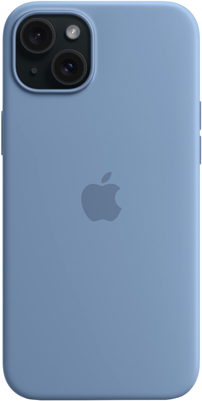 Чохол для iPhone 15 Plus Silicone Case with MagSafe Winter Blue (MT193ZM/A) фото