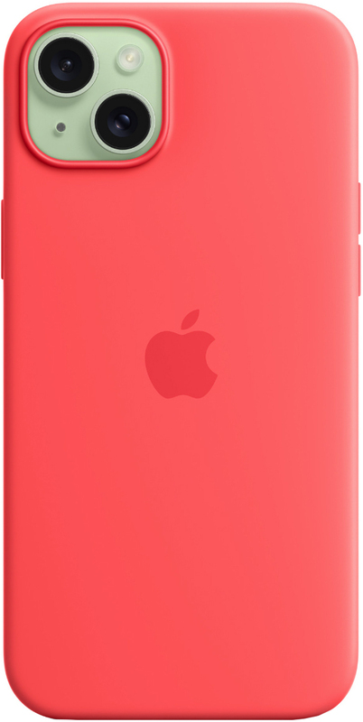 Чохол для iPhone 15 Plus Silicone Case with MagSafe Guava (MT163ZM/A) фото