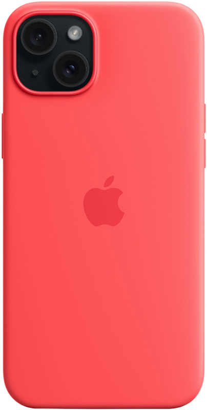 Чохол для iPhone 15 Plus Silicone Case with MagSafe Guava (MT163ZM/A) фото