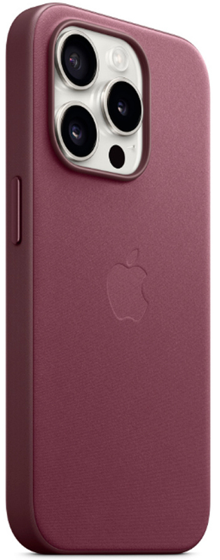 Чохол для iPhone 15 Pro FineWoven Case with MagSafe Mulberry (MT4L3ZM/A) фото