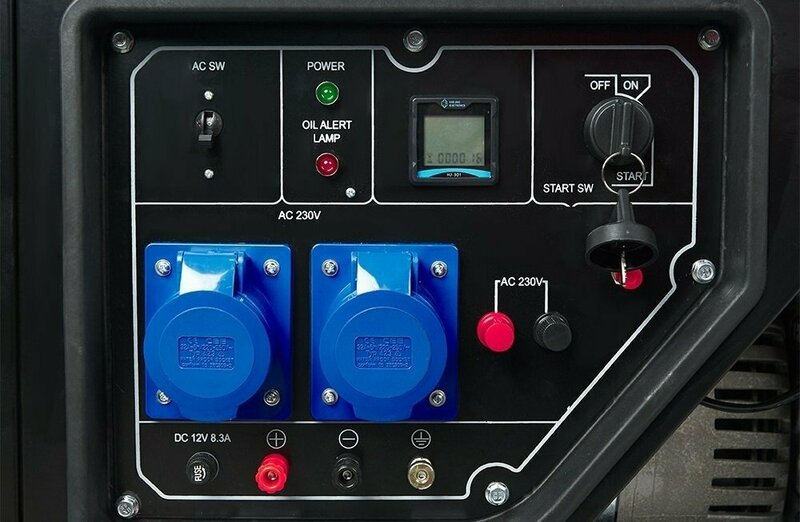 Генератор EnerSol дизельний 1ф. SKD-10EB 230В (9/10кВт) - фото - №10