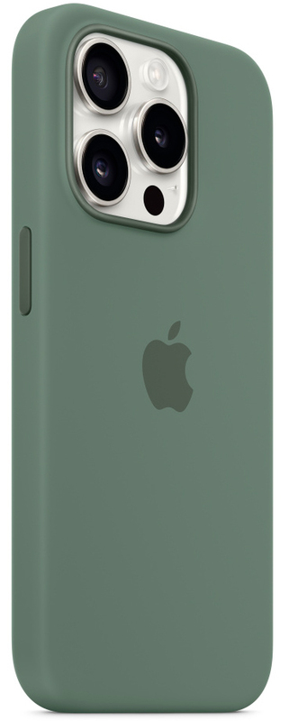 Чохол для iPhone 15 Pro Silicone Case with MagSafe Cypress (MT1J3ZM/A) фото