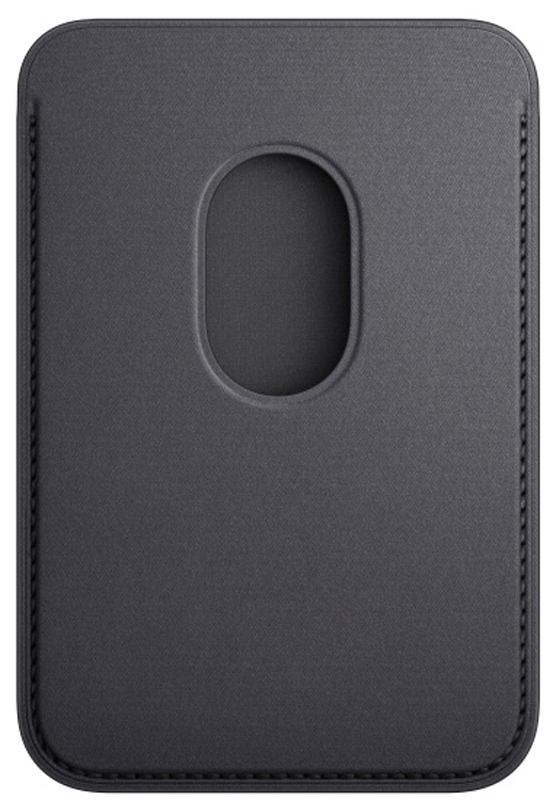 Чехол Apple FineWoven Wallet with MagSafe Black (MT2N3ZM/A) для iPhone фото