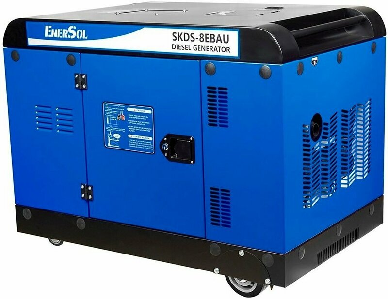 Генератор EnerSol дизельний 1ф. 230В (7.5/8кВт) - фото - №2